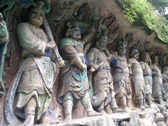 Photos of Baoding Mountain Carved Stone