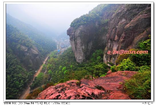 Photos of Shouxian Canyon of Wuyi