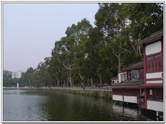 Photos of Xihu Park of Fuzhou